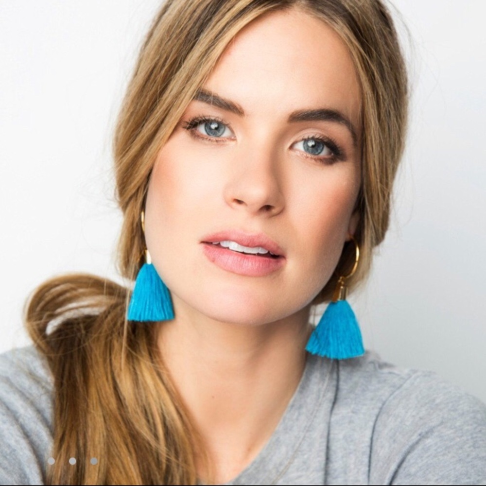 New Mignonne Gavigan Tassel Earrings Never Worn